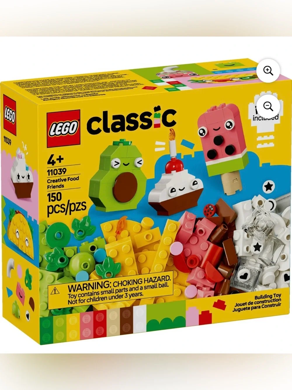NEW IN BOX LEGO Classic Creative Food Friends Building Toy Set Learning SEALED